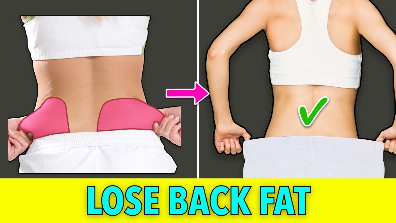 10 STANDING EXERCISES TO GET RID OF BACK FAT AT HOME 