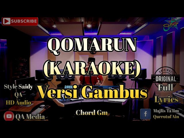 QOMARUN ( KARAOKE ) VERSI ARABIC class=