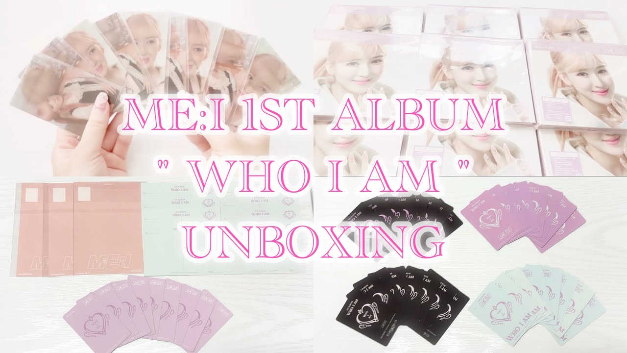 【ME:I】自引き運はいかに･･･初のアルバム開封🎀