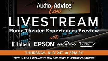 Home Theater Experiences at Audio Advice Live + Giveaway!