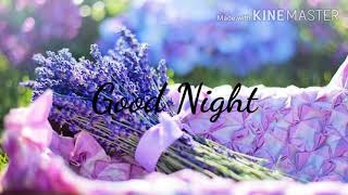 good night good night video with flower and background soft music for wishing WhatsApp fb status screenshot 5