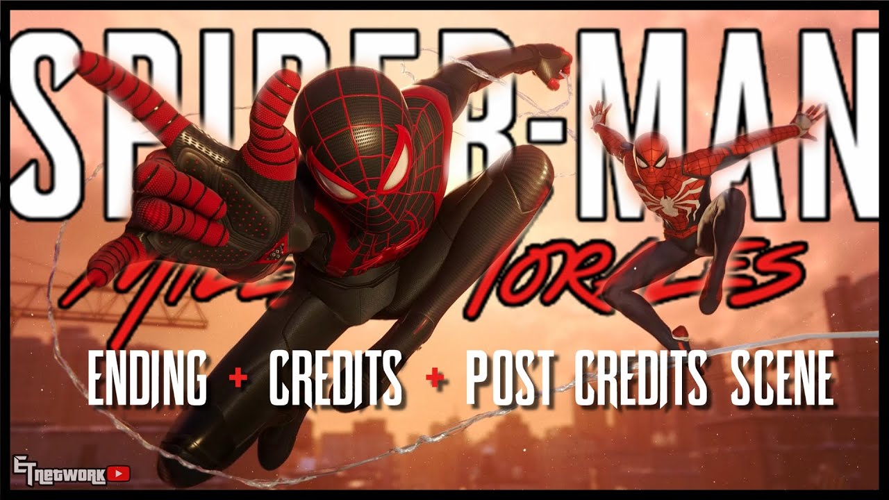 Spider Man Miles Morales PS5 Ending Scene Credits Post Credits Spider Man Miles Morales PS5 Ending Scene Credits Post Credits
