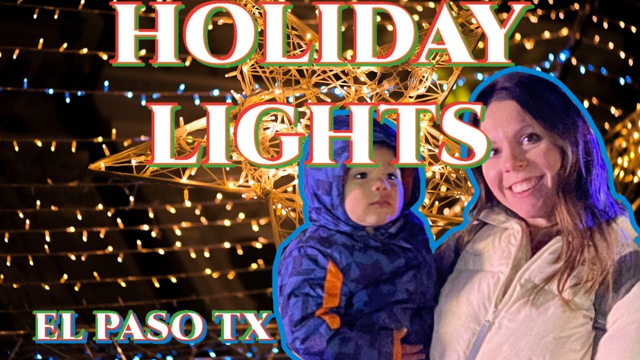 HOLIDAY LIGHTS AT ASCARATE PARK IN EL PASO TX YouTube
