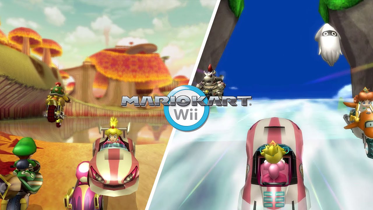 MARIO KART WII but all Tracks are BACKWARDS | Star Cup