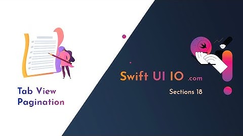 TabView with Pagination in SwiftUI | SwiftUI Tutorial for Beginners