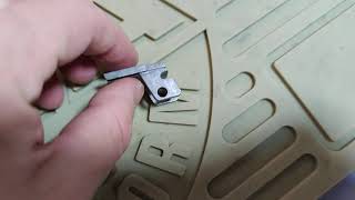 GHK Glock 17, replica toy Airsoft pistol internals.
