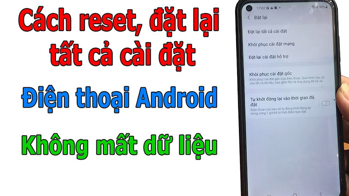 Lỗi không cài đặt lại được trên android năm 2024