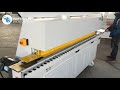 Blue Elephant Automatic High End E-50 Edge Banding Machine for Furniture Making
