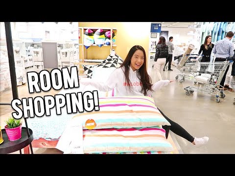 Room Shopping! Redecorating Our Room!