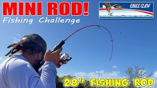 Mini Fishing Rod!  28" Dock Rod from Eagle Claw