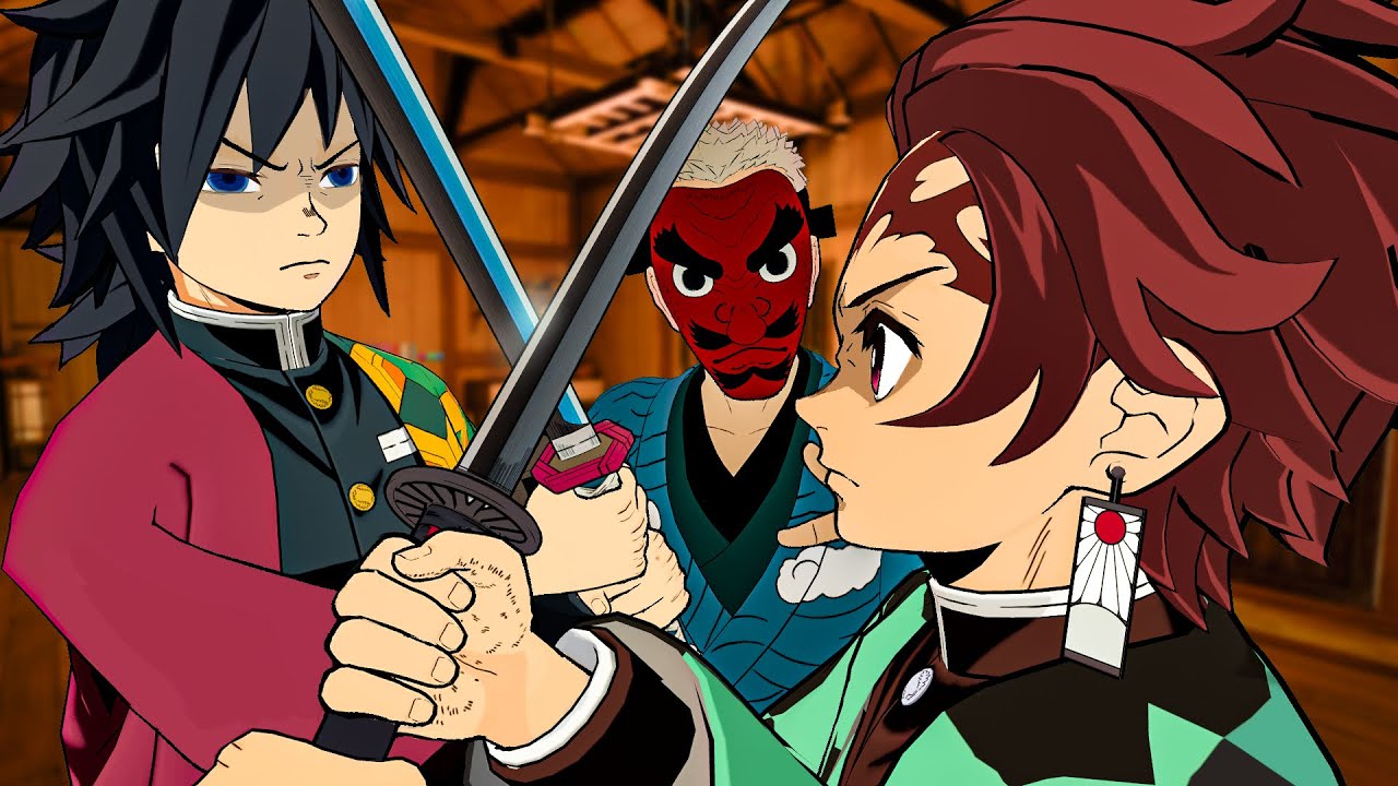 Tanjiro leva Zenitsu e Inosuke para treinar com Tomioka e Urokodaki no Demon Slayer!