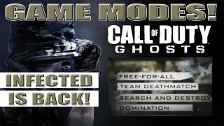 Call of Duty Ghosts - Multi-player Game Modes! Infected Back!