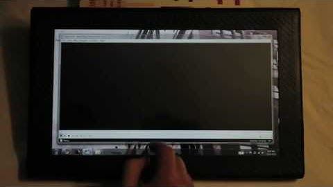 Carbon Fiber HD Slate PC Exclusive Video - Windows 7 HD PC