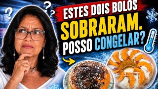 COMO CONGELAR BOLO RECHEADO E CONFEITADO #dicasdecozinha