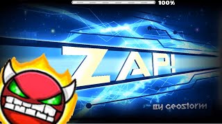 Zap (Hard Demon) By Darwin & More [Rebeat] | Geometry Dash | xAmniX