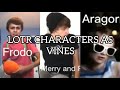 LOTR &amp; Hobbit CHARACTERS AS VINES (CLEAN)