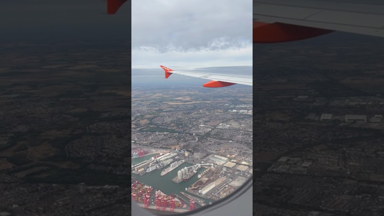 Aeroplane Ambience ✈️ POV ASMR | Landing at Liverpool John Lennon Airport