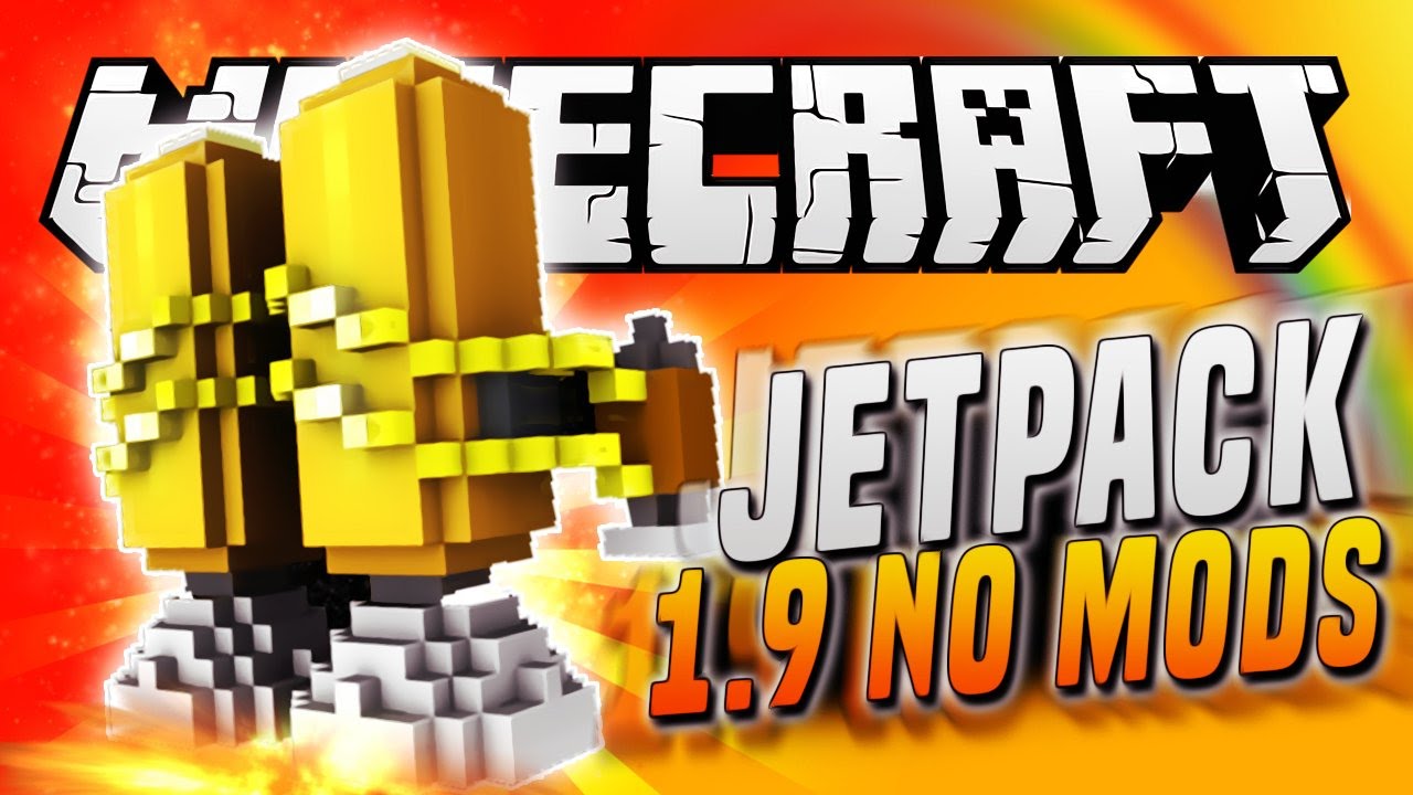 JETPACK EN MINECRAFT 1.9 SIN MODS - YouTube