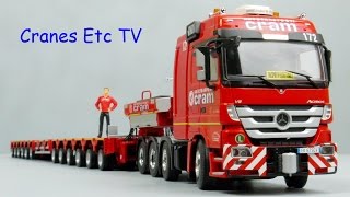 WSI Mercedes-Benz Actros MP3 'CRAM' by Cranes Etc TV - YouTube