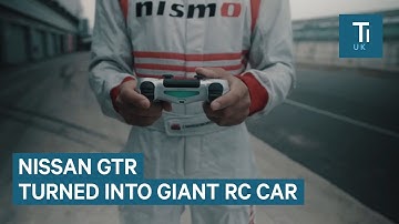 Nissan turned a GT-R into a giant remote controlled car