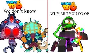 BTD6 TOWERS MEET ALL ? TOWERS 3