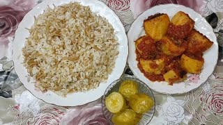 بطاطس محشية لحمة مفرومة   Stuffed potatoes with minced meat