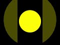Yellow Triacontapentagon Black Background Down To Up #shorts