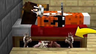 EL PAYASO IT APARECE DEBAJO DE MI CAMA EN MINECRAFT | SRGATO VS EL PAYASO IT