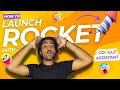 How To Launch Rocket With Google Assistant #arduinoproject
