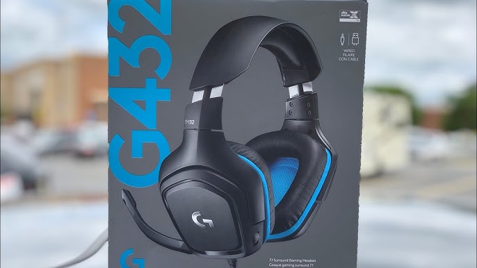 Logitech G432 7.1 Surround Sound Wired USB Gaming Headset 