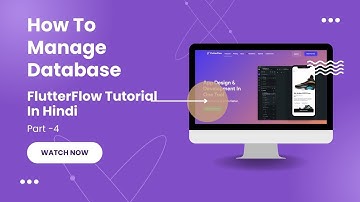 Crud Operation In Flutter Firebase :- FlutterFlow Tutorial In Hindi Part - 4