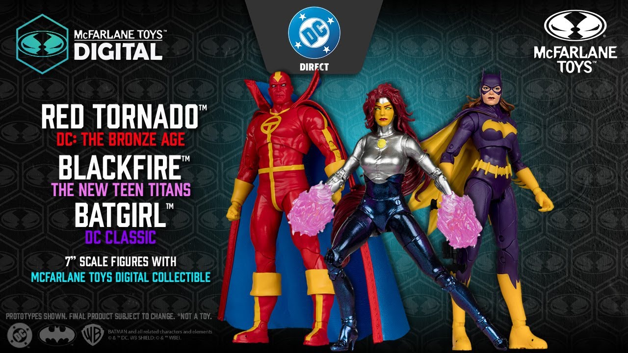 Blackfire (The New Teen Titans)/Red Tornado (DC: The Bronze Age