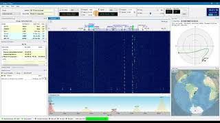 Testing SkyRoof beta - first test receiving AO73 satellite - First tentative