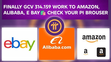 EINDELIJK WINKELEN🛍️ONLINE ALIBABA, AMAZON, E BAY MET PI COIN VOOR GCV-PRIJS
