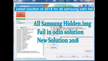 hidden.img error fix new way || how to fix odin fail hidden.img error