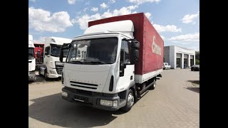 Iveco EUROCARGO ML80E burto-plandeka euro5 NISKI PRZEBIEG