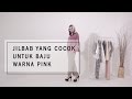 Baju Gamis Warna Pink Cocok Dengan Jilbab Warna Apa