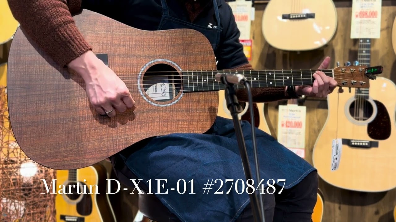 Martin D-X1E-01#2708487 - YouTube