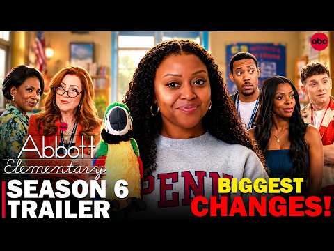 Abbott Elementary Season 6 | Gregory & Janine's Future, Big Changes & New Twists! | ABC