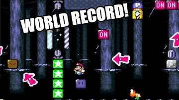 Never say NEVER! // Advanced Shells 100% Speedrun - 23:18 (World Record) #smw #kaizo #speedrun