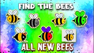 Find The Bees - All New Bees [Roblox]