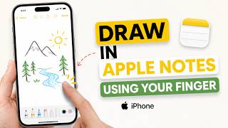 How to Draw in Apple Notes Using Your Finger on iPhone screenshot 5