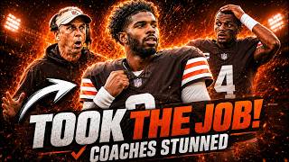 SHEDEUR SANDERS JUST TOOK THE JOB! BROWNS COACHES STUNNED IN CAMP!