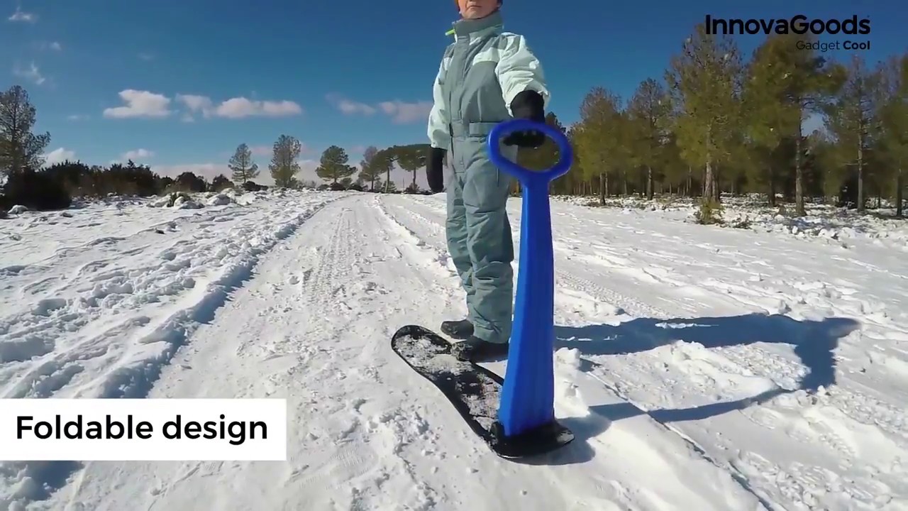 Snowscoot Bike Board Neuf – Trottinette Des Neiges, Mix Entre BMX Et Snowboard, Pour Glisse