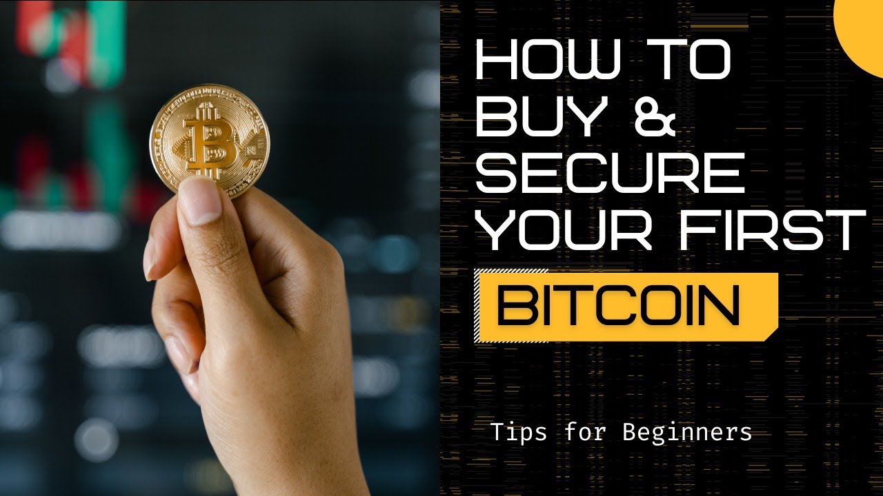 How to Buy & Secure Your First Bitcoin! - YouTube