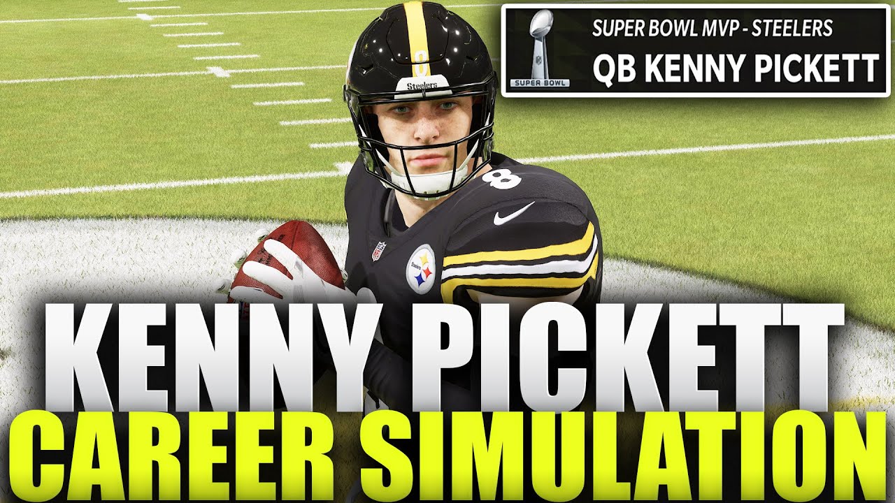 Kenny Pickett Career Simulation! He The Best Steelers QB Ever... Madden 22 Franchise