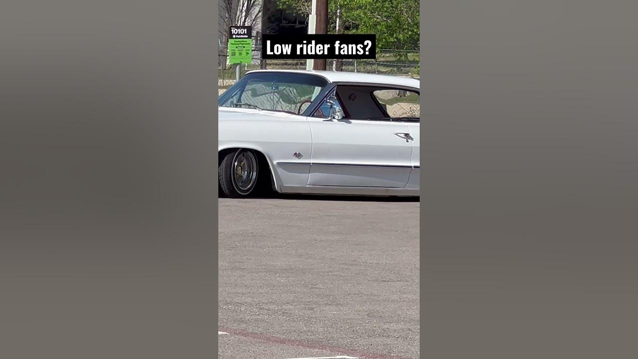 Scraping the ground low rider. YouTube