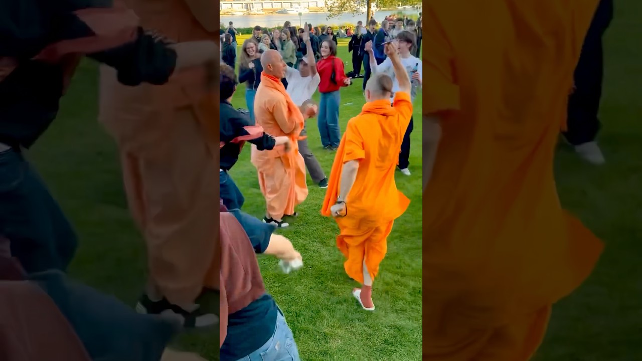Harinam Sankirtan in Heidelberg, Germany May 2025