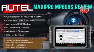 Autel MaxiPRO MP808S Review – The Smartest OBD2 Scanner of 2025!