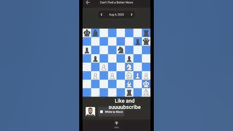 Chess. com 4/8/25 Daily puzzle